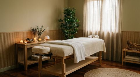 Illustration of IndicaFlower Massage & Spa, massage spa in Camden, NJ